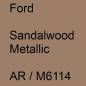 Preview: Ford, Sandalwood Metallic, AR / M6114.